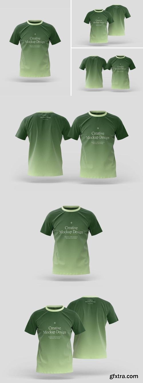 T-Shirt Mockup Q8B55BL