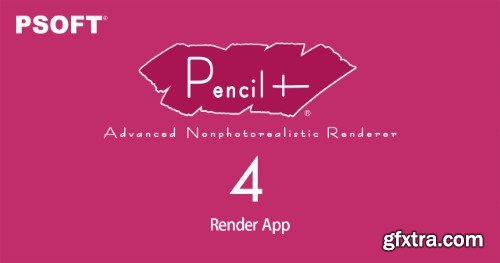 PSOFT Pencil+ 4 Render App v4.1.1 for Blender (Win)