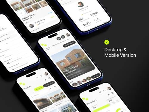 'Deal Mate - B2B Real Estate Dashboard UI KIT'