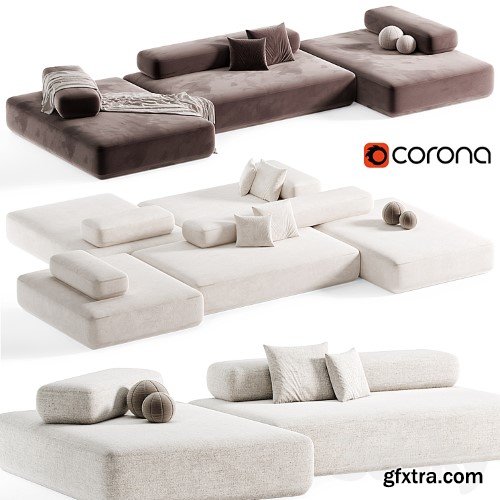 3dsky Pro - Modular Sofa vol.1 3d Models