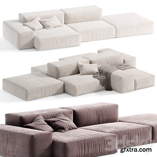 3dsky Pro - Modular Sofa vol.1 3d Models