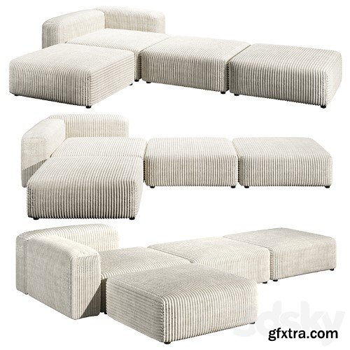 3dsky Pro - Modular Sofa vol.1 3d Models