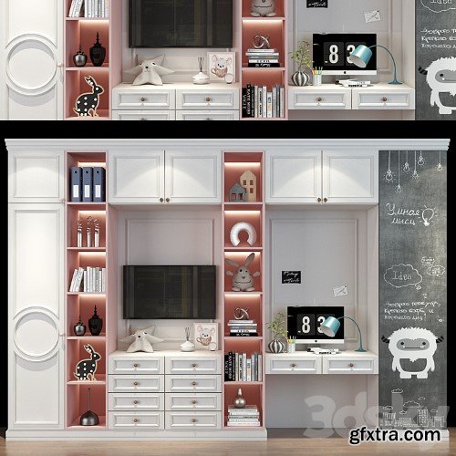 3dsky Pro - Furniture for children vol.1 3d Models