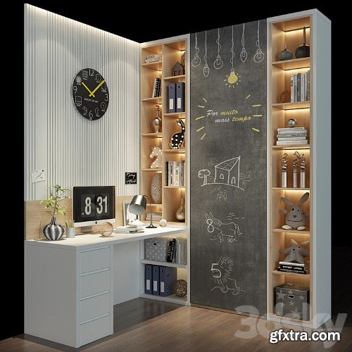 3dsky Pro - Furniture for children vol.1 3d Models