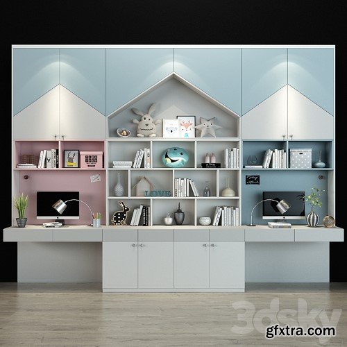 3dsky Pro - Furniture for children vol.1 3d Models