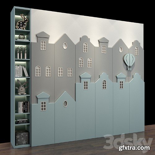 3dsky Pro - Furniture for children vol.1 3d Models
