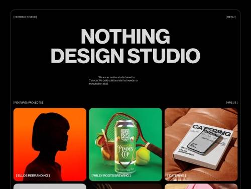 'Nothing Studio - Dynamic Framer Template'