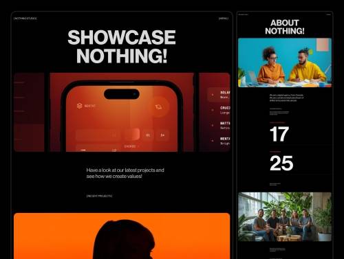 'Nothing Studio - Dynamic Framer Template'