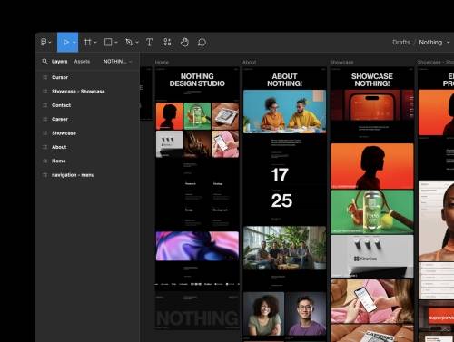 'Nothing Studio - Dynamic Framer Template'