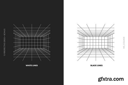 Creativemarket - Vector Perspective Grids