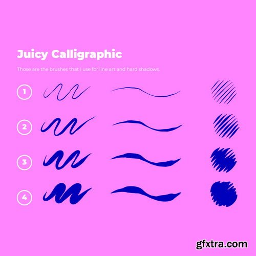 Gumroad - Fernando Nunes - Neon & Noising Inking Brushes + Character Design Tutorial