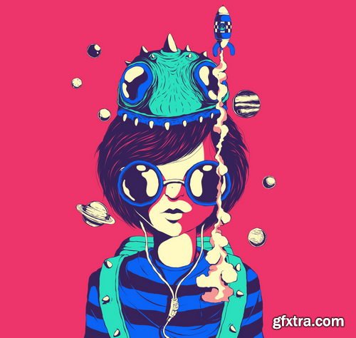 Fernando Nunes Original Files: Fantasy Characters, 8 Illustrations