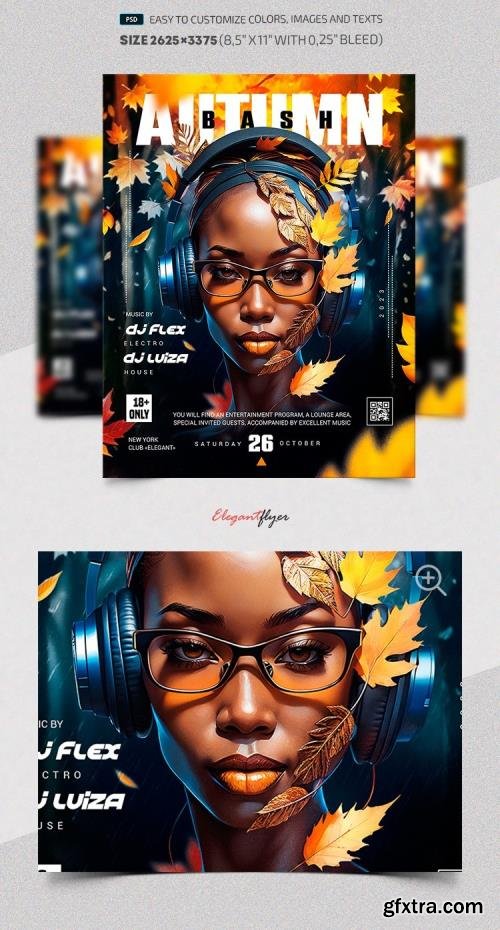 Autumn Bash - Premium Flyer template (PSD)