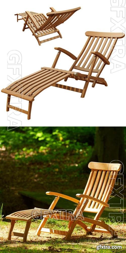 Deckchair Victoria - Traditional Teak