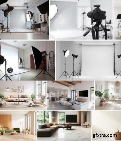 Adobe Substance HDRI - Interior Studio & Living Spaces