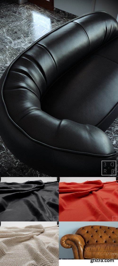 ArtStation - 3DRnB Fabric Shaders for Corona Renderer