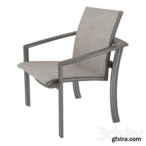 3dsky Pro - Tropitone KOR Relaxed Sling Dining Chair