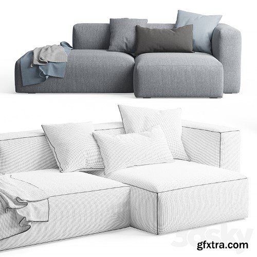 3dsky Pro - Mags Soft Corner Lounge Sofa by HAY