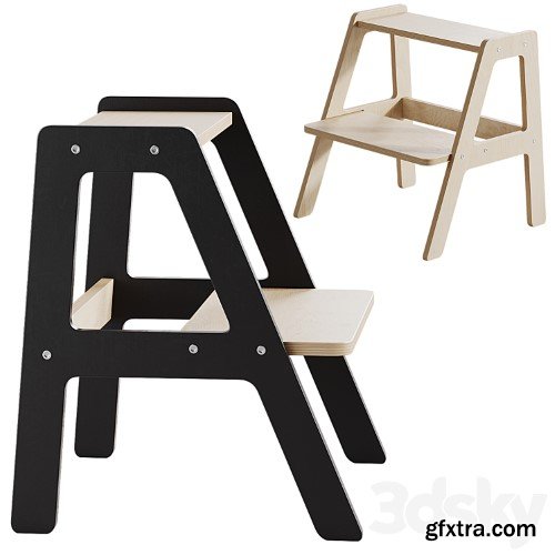 3dsky Pro - TOP Montessori ladder stool
