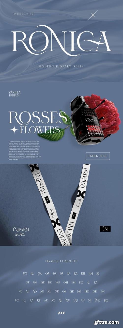 RONICA Modern Display Serif