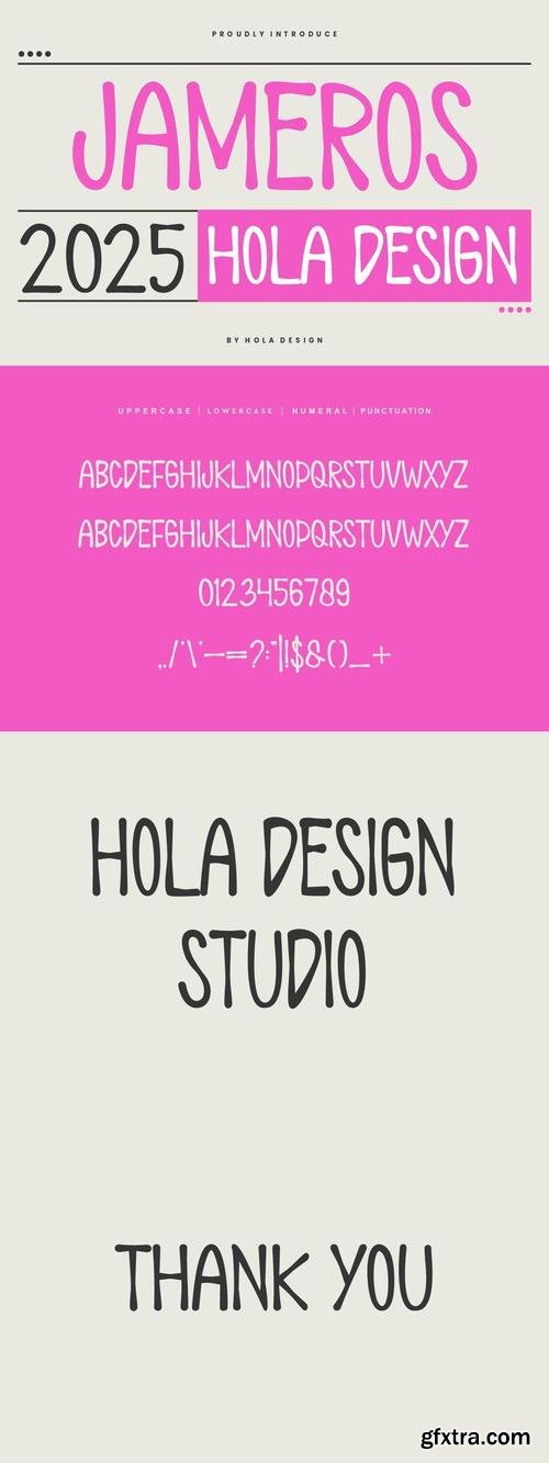 Jameros - Splash & Paint Font