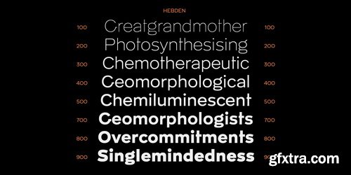 Myfonts - Hebden Recut Font Family Myfonts - Hebden Recut Font Family