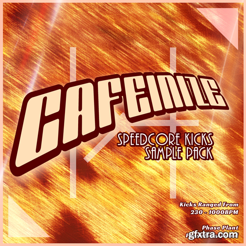 Xinfin and Co "CAFEINIZE" Speedcore Kicks Sample Pack