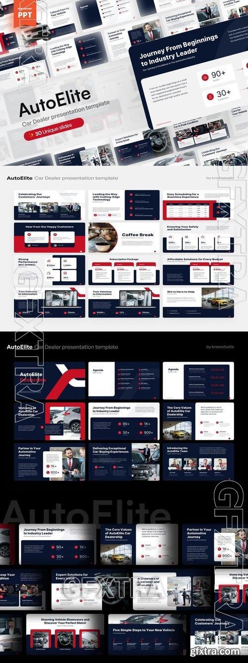 AutoElite - Car Dealer PowerPoint Presentation DKXBQBR AutoElite - Car Dealer PowerPoint Presentation DKXBQBR