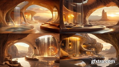 425 Ai Art Prompts Environments: Vol 3