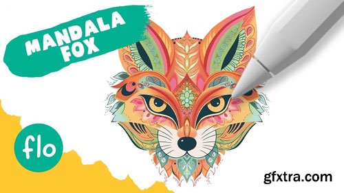 Artwithflo - Procreate Tutorial Mandala Fox
