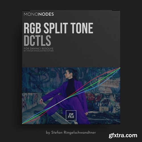 Mononodes - RGB SPLIT TONE DCTLS for DaVinci Resolve Studio