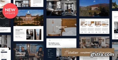 Themeforest - Hoteller Booking WordPress 22316029 v6.7