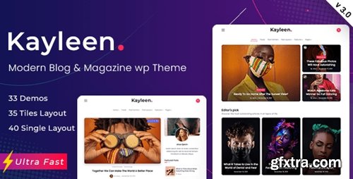 Themeforest - Kayleen | Blog & Magazine WordPress Theme 35291078 v2.9