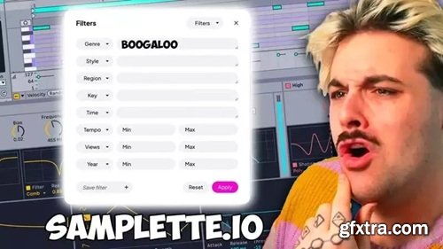 Bishu Project File and Stems Samplette Ableton Live Template