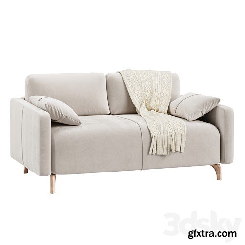 3dsky Pro - Sofa Lieri Mini Velvet Light