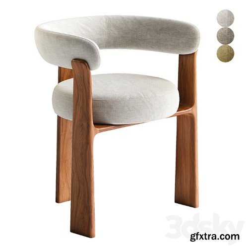 3dsky Pro - Granite Chair by Kave Home