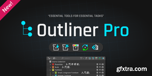 Blender Market - Outliner Pro v0.1.1