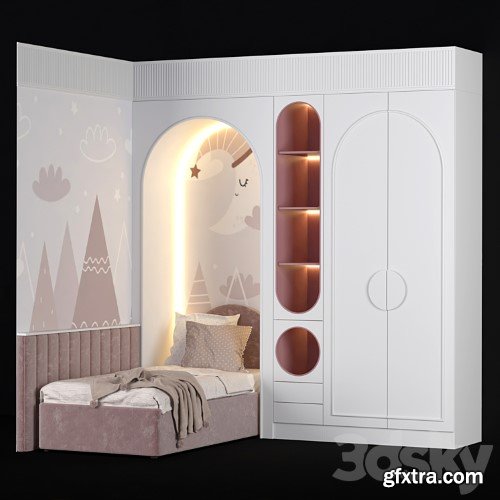 3dsky Pro - Childroom vol. 1 3d Models