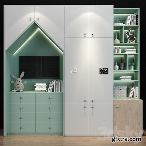 3dsky Pro - Childroom vol. 1 3d Models