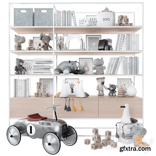 3dsky Pro - Childroom vol. 1 3d Models