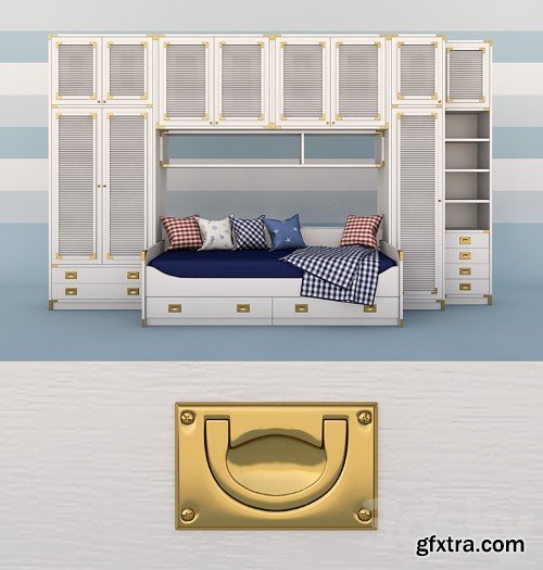 3dsky Pro - Childroom vol. 1 3d Models