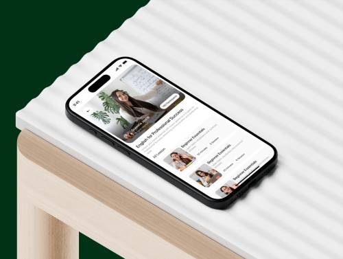 'Learna - Language Learning Mobile App UI Kit'