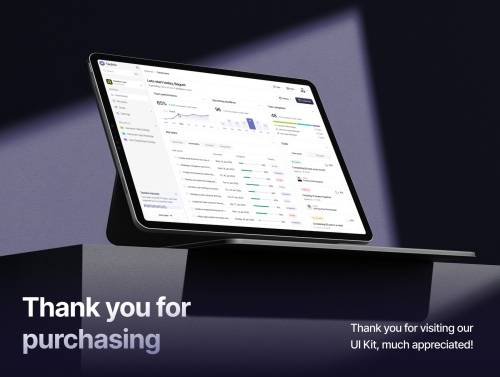'Tackito - Project & Task Management Dashboard UI Kit'