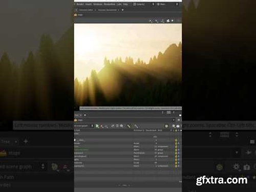 Cgside - God rays in karma xpu - scene file
