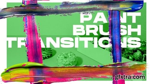 MotionArray - Paint Brush Transitions for AE & PP