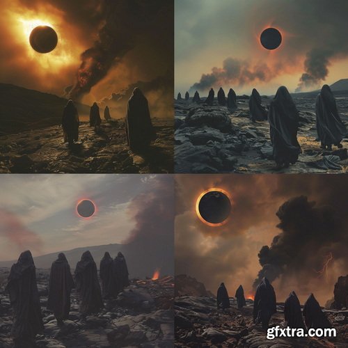 435 Midjourney Prompts for Dark Sci-fi: Vol 2