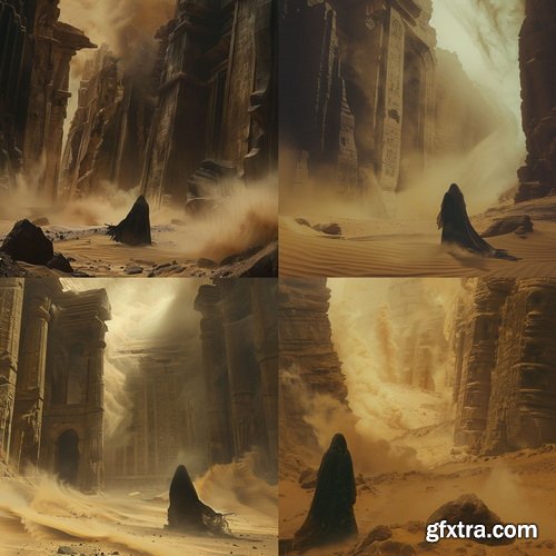 435 Midjourney Prompts for Dark Sci-fi: Vol 2