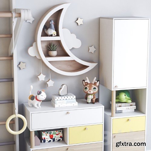 3dsky Pro - Children\'s furniture Deakins and toys