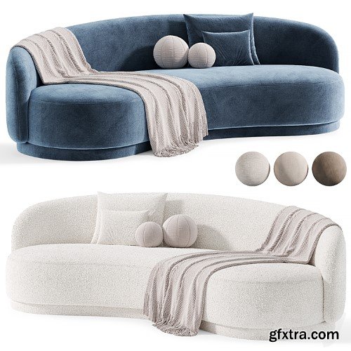 3dsky Pro - HENRY Sofa By Jomehome