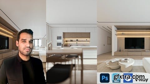 Udemy - Interior design- autodesk 3dsmax and vray- from zero